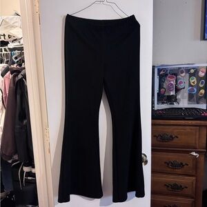 Black Flare Pants for Women